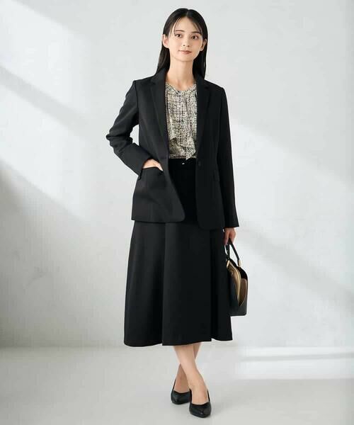 a.v.v / アー・ヴェ・ヴェ テーラードジャケット | 【洗える/イージーケア/ストレッチ】パウダーツイルテーラードジャケット | 詳細19