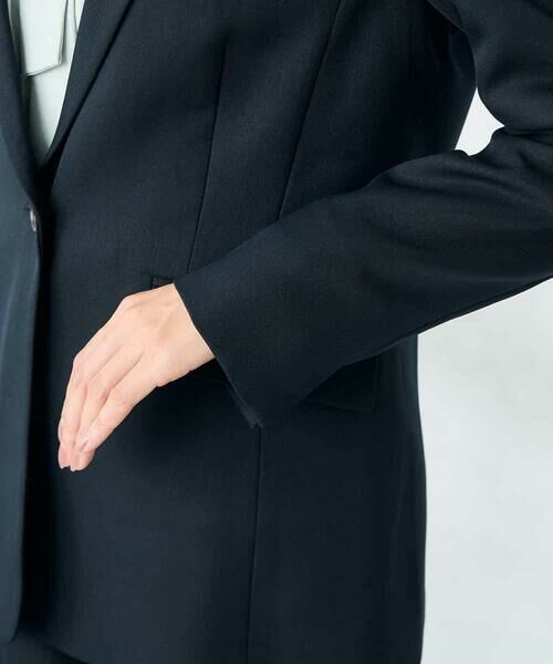 a.v.v / アー・ヴェ・ヴェ テーラードジャケット | 【洗える/イージーケア/ストレッチ】パウダーツイルテーラードジャケット | 詳細26