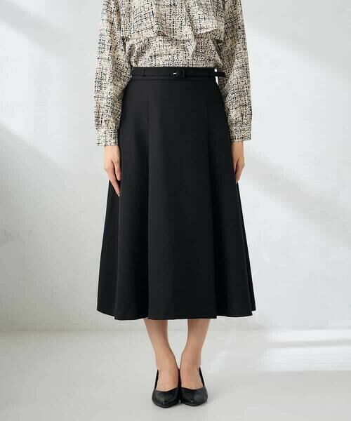 a.v.v / アー・ヴェ・ヴェ ロング・マキシ丈スカート | 【洗える/イージーケア/ストレッチ】パウダーツイルフレアスカート | 詳細20
