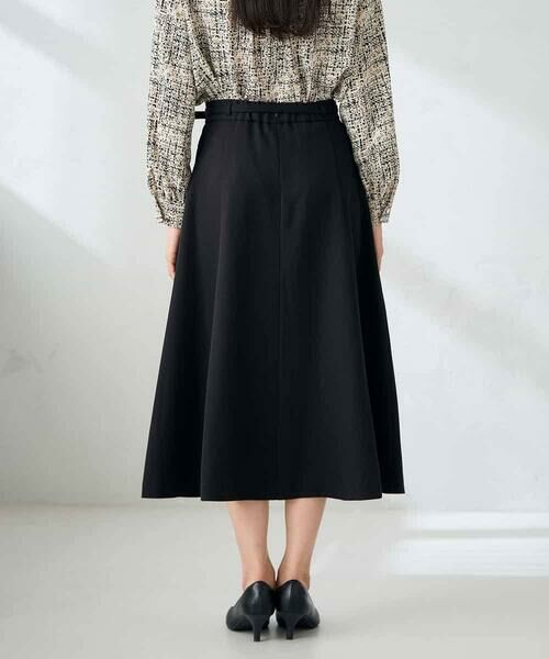 a.v.v / アー・ヴェ・ヴェ ロング・マキシ丈スカート | 【洗える/イージーケア/ストレッチ】パウダーツイルフレアスカート | 詳細22