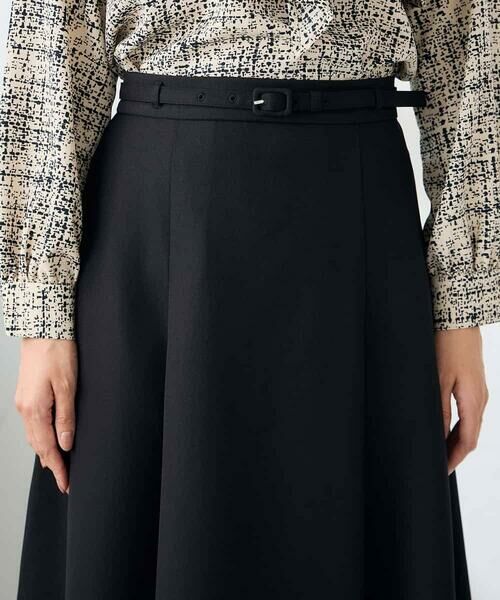 a.v.v / アー・ヴェ・ヴェ ロング・マキシ丈スカート | 【洗える/イージーケア/ストレッチ】パウダーツイルフレアスカート | 詳細23