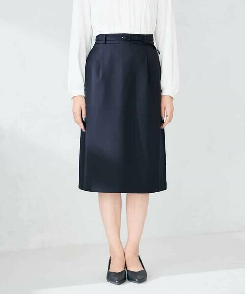 a.v.v / アー・ヴェ・ヴェ ミニ・ひざ丈スカート | 【洗える/イージーケア/ストレッチ】パウダーツイルタイトスカート | 詳細26