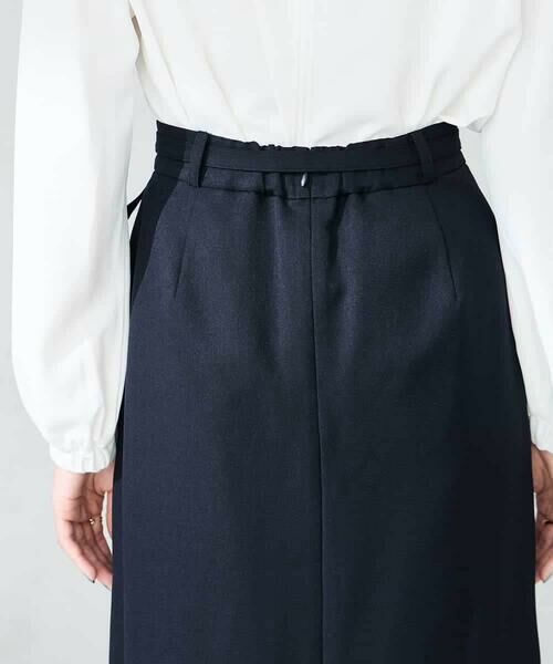 a.v.v / アー・ヴェ・ヴェ ミニ・ひざ丈スカート | 【洗える/イージーケア/ストレッチ】パウダーツイルタイトスカート | 詳細30