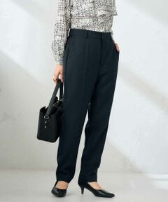 a.v.v / アー・ヴェ・ヴェ チノ・ワークパンツ | 【洗える/イージーケア/ストレッチ】パウダーツイルテーパードパンツ