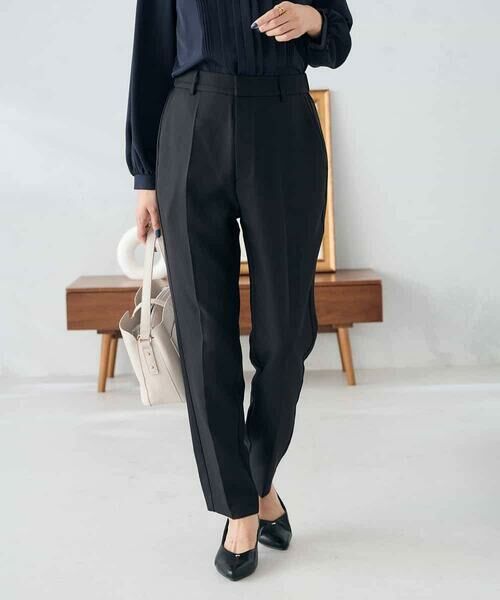 a.v.v / アー・ヴェ・ヴェ チノ・ワークパンツ | 【洗える/イージーケア/ストレッチ】パウダーツイルテーパードパンツ | 詳細20