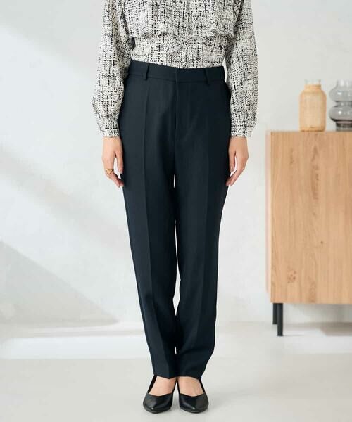 a.v.v / アー・ヴェ・ヴェ チノ・ワークパンツ | 【洗える/イージーケア/ストレッチ】パウダーツイルテーパードパンツ | 詳細26