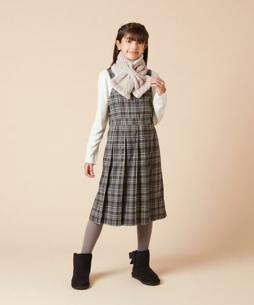 a.v.v / アー・ヴェ・ヴェ マフラー・ショール・スヌード・ストール | [KIDS]【リバーシブル】リボンスヌード | 詳細4