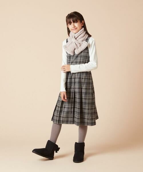 a.v.v / アー・ヴェ・ヴェ マフラー・ショール・スヌード・ストール | [KIDS]【リバーシブル】リボンスヌード | 詳細5