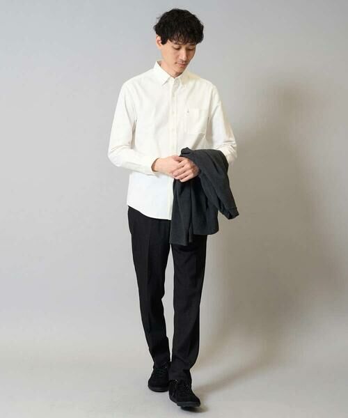 a.v.v / アー・ヴェ・ヴェ シャツ・ブラウス | 【イージーケア/速乾/毛玉になりにくい】ボタンダウンオックスシャツ | 詳細10