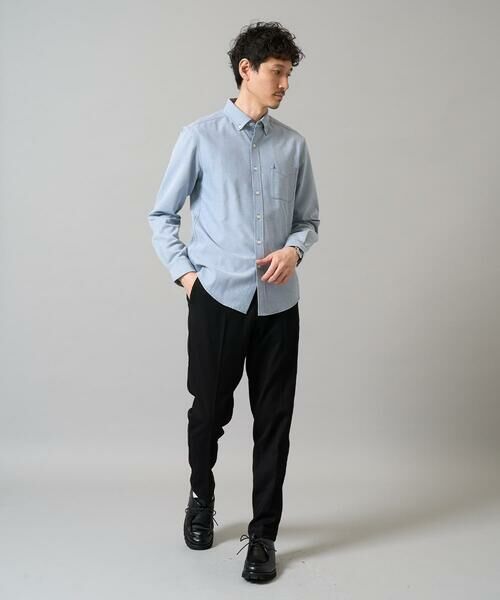 a.v.v / アー・ヴェ・ヴェ シャツ・ブラウス | 【イージーケア/速乾/毛玉になりにくい】ボタンダウンオックスシャツ | 詳細14