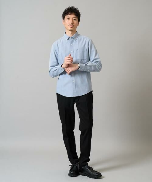 a.v.v / アー・ヴェ・ヴェ シャツ・ブラウス | 【イージーケア/速乾/毛玉になりにくい】ボタンダウンオックスシャツ | 詳細15