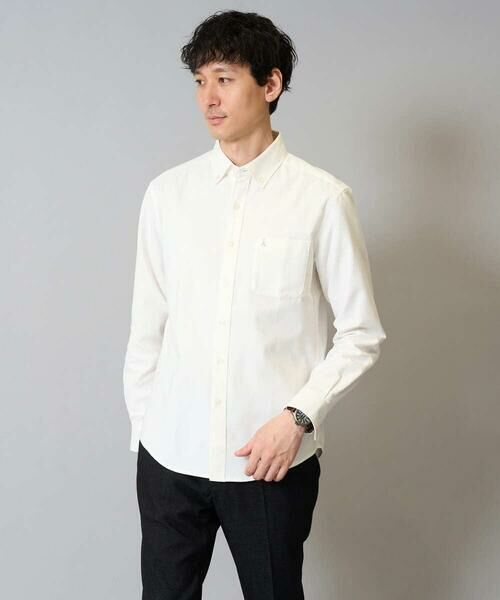 a.v.v / アー・ヴェ・ヴェ シャツ・ブラウス | 【イージーケア/速乾/毛玉になりにくい】ボタンダウンオックスシャツ | 詳細21