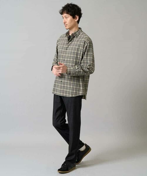 a.v.v / アー・ヴェ・ヴェ シャツ・ブラウス | 【イージーケア/洗濯機で洗える】チェックワイドシルエットシャツ | 詳細10