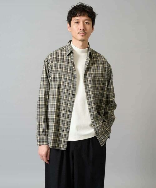 a.v.v / アー・ヴェ・ヴェ シャツ・ブラウス | 【イージーケア/洗濯機で洗える】チェックワイドシルエットシャツ | 詳細13