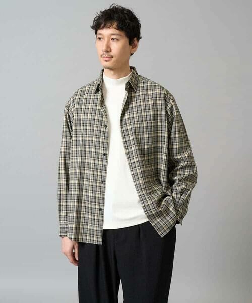 a.v.v / アー・ヴェ・ヴェ シャツ・ブラウス | 【イージーケア/洗濯機で洗える】チェックワイドシルエットシャツ | 詳細14