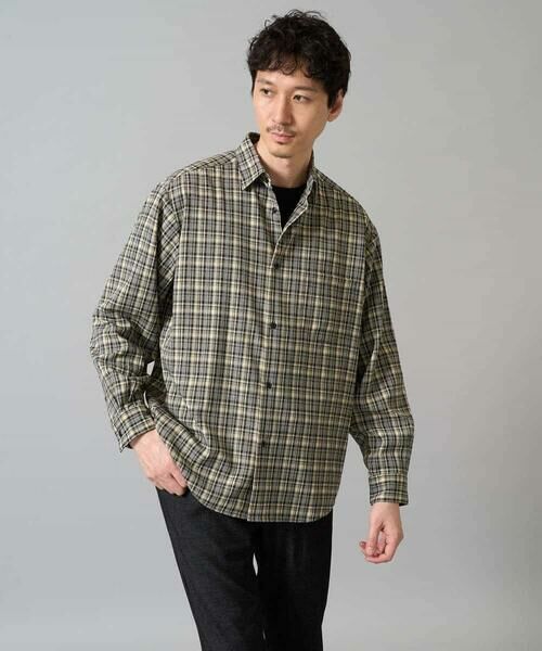 a.v.v / アー・ヴェ・ヴェ シャツ・ブラウス | 【イージーケア/洗濯機で洗える】チェックワイドシルエットシャツ | 詳細15