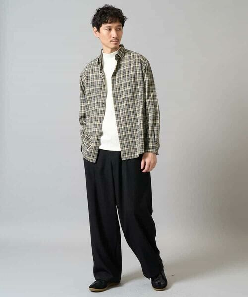 a.v.v / アー・ヴェ・ヴェ シャツ・ブラウス | 【イージーケア/洗濯機で洗える】チェックワイドシルエットシャツ | 詳細5