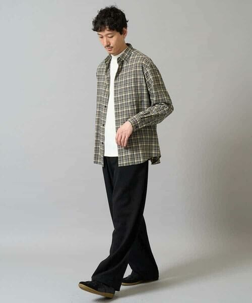 a.v.v / アー・ヴェ・ヴェ シャツ・ブラウス | 【イージーケア/洗濯機で洗える】チェックワイドシルエットシャツ | 詳細7
