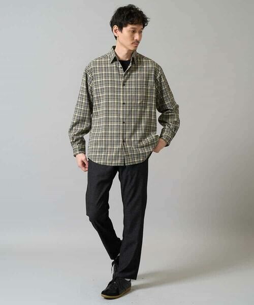 a.v.v / アー・ヴェ・ヴェ シャツ・ブラウス | 【イージーケア/洗濯機で洗える】チェックワイドシルエットシャツ | 詳細9