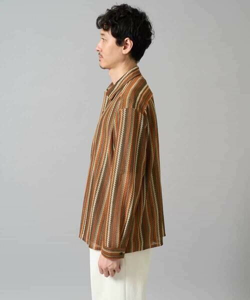 a.v.v / アー・ヴェ・ヴェ シャツ・ブラウス | 【洗濯機で洗える】ラッセルレースワイドシルエットシャツ | 詳細11