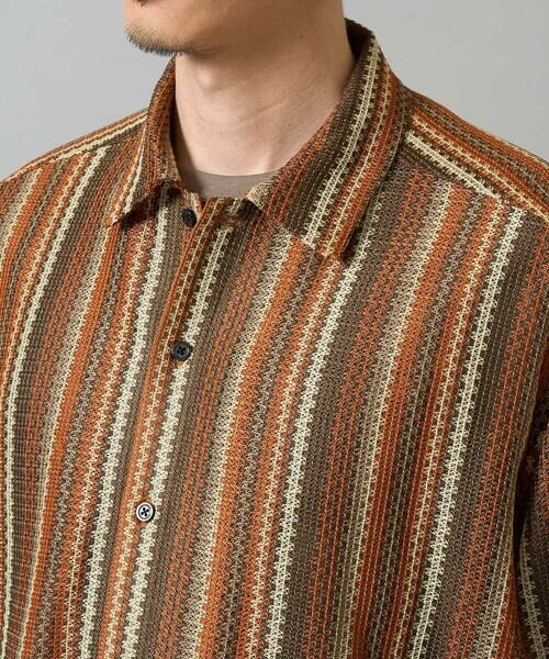 a.v.v / アー・ヴェ・ヴェ シャツ・ブラウス | 【洗濯機で洗える】ラッセルレースワイドシルエットシャツ | 詳細13