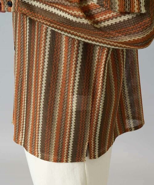 a.v.v / アー・ヴェ・ヴェ シャツ・ブラウス | 【洗濯機で洗える】ラッセルレースワイドシルエットシャツ | 詳細15