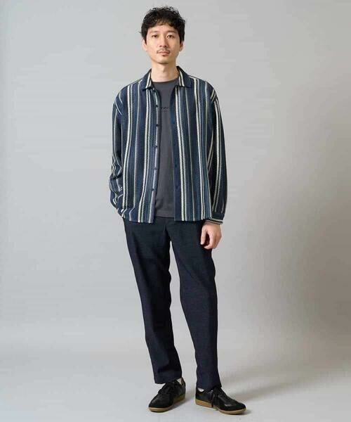 a.v.v / アー・ヴェ・ヴェ シャツ・ブラウス | 【洗濯機で洗える】ラッセルレースワイドシルエットシャツ | 詳細4