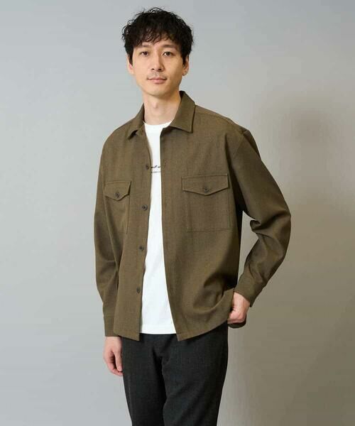 a.v.v / アー・ヴェ・ヴェ シャツ・ブラウス | 【イージーケア/シワになりにくい】ダブルポケットシャツ 秋リライト【洗濯機で洗える/ストレッチ】 | 詳細11