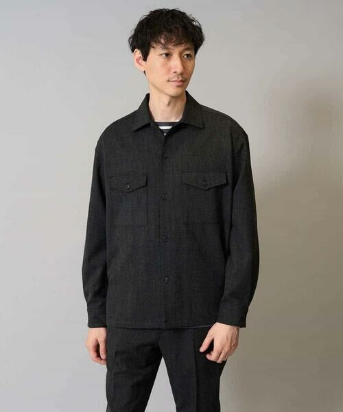a.v.v / アー・ヴェ・ヴェ シャツ・ブラウス | 【イージーケア/シワになりにくい】ダブルポケットシャツ 秋リライト【洗濯機で洗える/ストレッチ】 | 詳細16