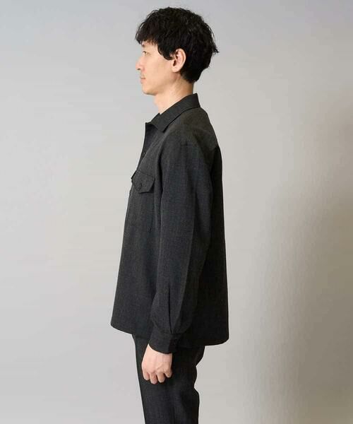 a.v.v / アー・ヴェ・ヴェ シャツ・ブラウス | 【イージーケア/シワになりにくい】ダブルポケットシャツ 秋リライト【洗濯機で洗える/ストレッチ】 | 詳細17