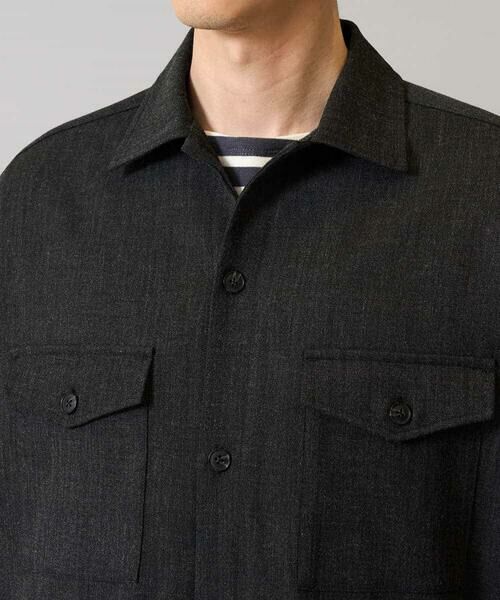 a.v.v / アー・ヴェ・ヴェ シャツ・ブラウス | 【イージーケア/シワになりにくい】ダブルポケットシャツ 秋リライト【洗濯機で洗える/ストレッチ】 | 詳細19