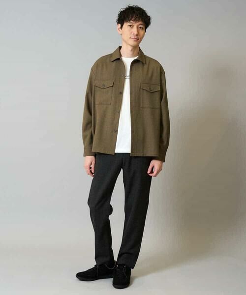 a.v.v / アー・ヴェ・ヴェ シャツ・ブラウス | 【イージーケア/シワになりにくい】ダブルポケットシャツ 秋リライト【洗濯機で洗える/ストレッチ】 | 詳細2