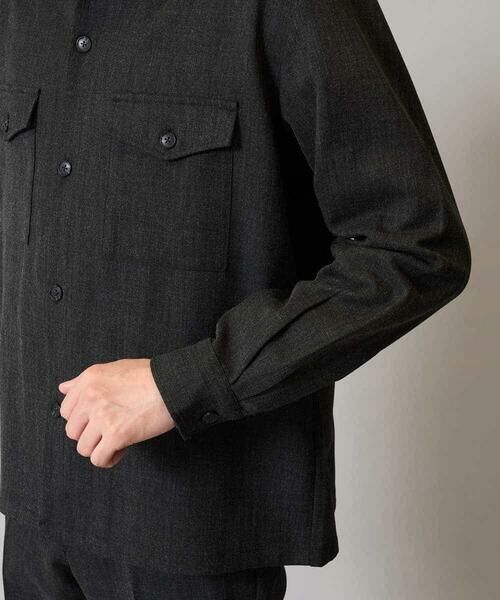 a.v.v / アー・ヴェ・ヴェ シャツ・ブラウス | 【イージーケア/シワになりにくい】ダブルポケットシャツ 秋リライト【洗濯機で洗える/ストレッチ】 | 詳細24