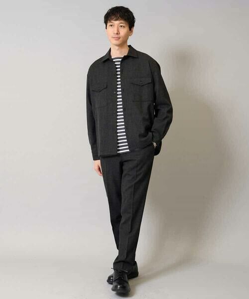 a.v.v / アー・ヴェ・ヴェ シャツ・ブラウス | 【イージーケア/シワになりにくい】ダブルポケットシャツ 秋リライト【洗濯機で洗える/ストレッチ】 | 詳細9