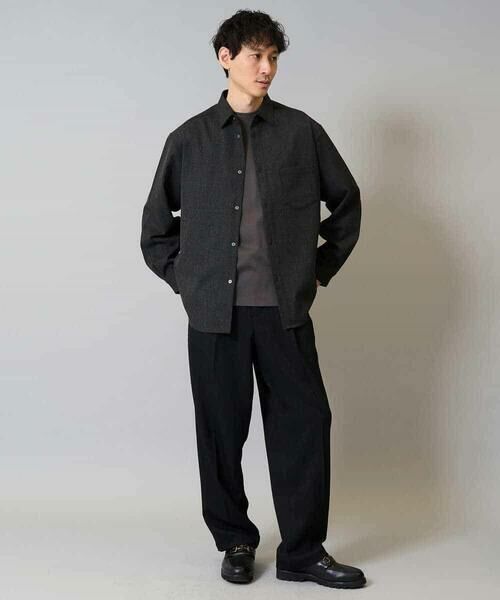 a.v.v / アー・ヴェ・ヴェ シャツ・ブラウス | 【イージーケア/シワになりにくい】ワイドシルエットシャツ 秋リライト【洗濯機で洗える/ストレッチ】 | 詳細11