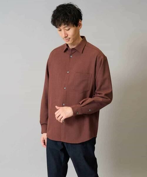 a.v.v / アー・ヴェ・ヴェ シャツ・ブラウス | 【イージーケア/シワになりにくい】ワイドシルエットシャツ 秋リライト【洗濯機で洗える/ストレッチ】 | 詳細14