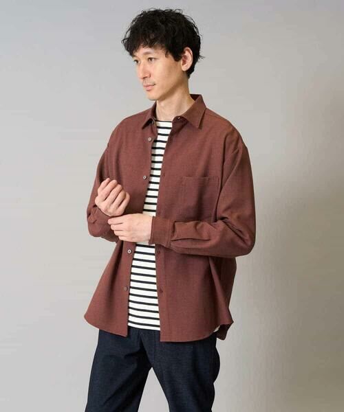 a.v.v / アー・ヴェ・ヴェ シャツ・ブラウス | 【イージーケア/シワになりにくい】ワイドシルエットシャツ 秋リライト【洗濯機で洗える/ストレッチ】 | 詳細17