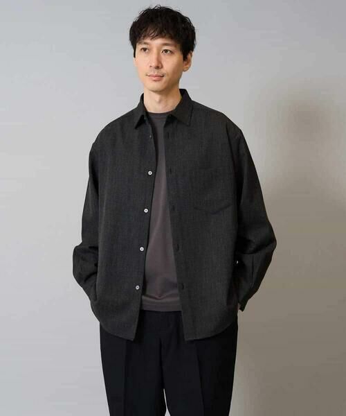 a.v.v / アー・ヴェ・ヴェ シャツ・ブラウス | 【イージーケア/シワになりにくい】ワイドシルエットシャツ 秋リライト【洗濯機で洗える/ストレッチ】 | 詳細20