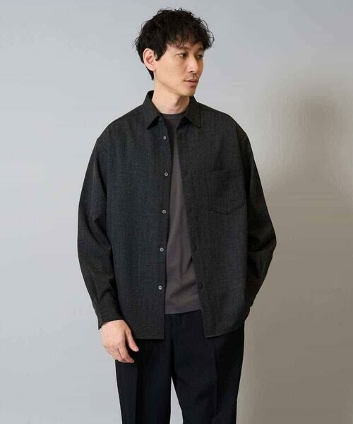 a.v.v / アー・ヴェ・ヴェ シャツ・ブラウス | 【イージーケア/シワになりにくい】ワイドシルエットシャツ 秋リライト【洗濯機で洗える/ストレッチ】 | 詳細21