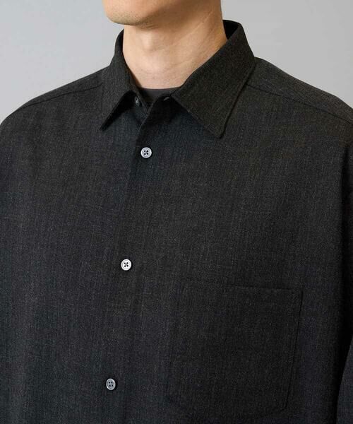 a.v.v / アー・ヴェ・ヴェ シャツ・ブラウス | 【イージーケア/シワになりにくい】ワイドシルエットシャツ 秋リライト【洗濯機で洗える/ストレッチ】 | 詳細25