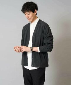 a.v.v / アー・ヴェ・ヴェ カーディガン・ボレロ | 【イージーケア/ストレッチ】ガーターカーディガン【洗濯機で洗える】