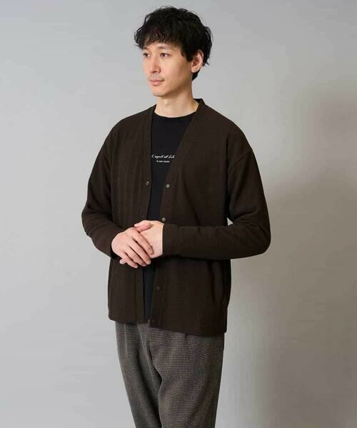 a.v.v / アー・ヴェ・ヴェ カーディガン・ボレロ | 【イージーケア/ストレッチ】ガーターカーディガン【洗濯機で洗える】 | 詳細13