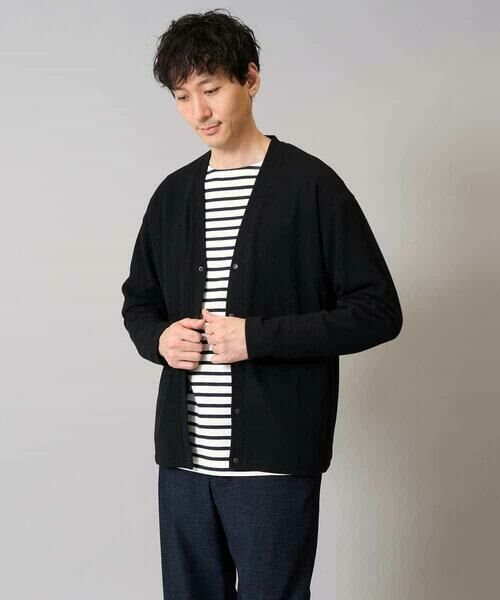 a.v.v / アー・ヴェ・ヴェ カーディガン・ボレロ | 【イージーケア/ストレッチ】ガーターカーディガン【洗濯機で洗える】 | 詳細18