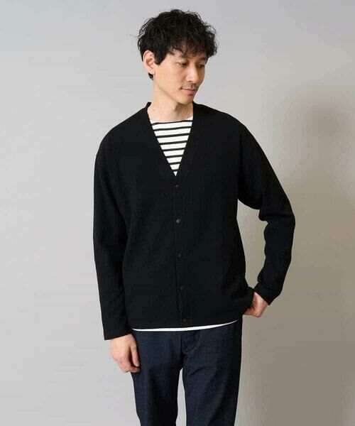 a.v.v / アー・ヴェ・ヴェ カーディガン・ボレロ | 【イージーケア/ストレッチ】ガーターカーディガン【洗濯機で洗える】 | 詳細19