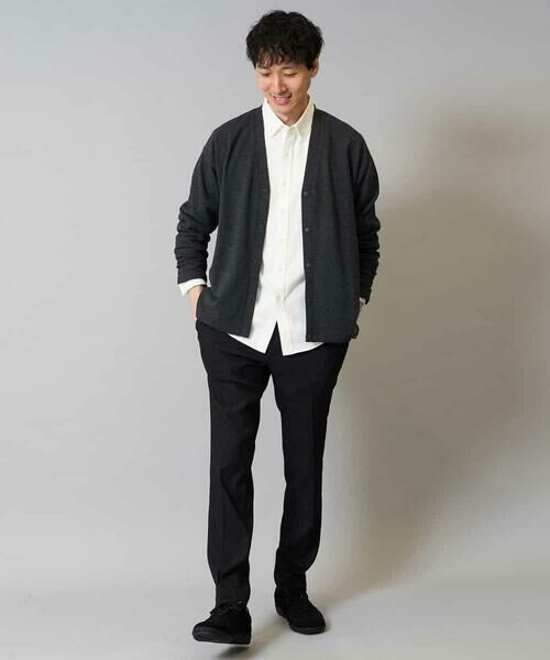 a.v.v / アー・ヴェ・ヴェ カーディガン・ボレロ | 【イージーケア/ストレッチ】ガーターカーディガン【洗濯機で洗える】 | 詳細8