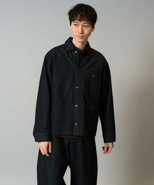 a.v.v / アー・ヴェ・ヴェ Gジャン・デニムジャケット | 【洗濯機で洗える】ワイドシルエットデニムカバーオール | 詳細10