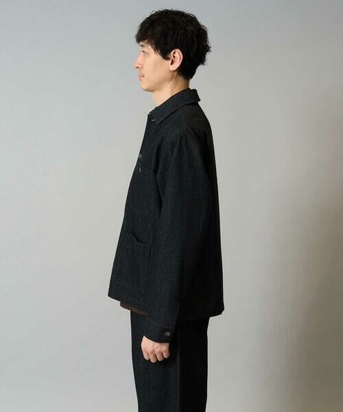 a.v.v / アー・ヴェ・ヴェ Gジャン・デニムジャケット | 【洗濯機で洗える】ワイドシルエットデニムカバーオール | 詳細12