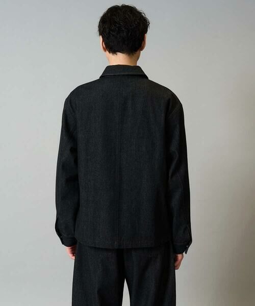 a.v.v / アー・ヴェ・ヴェ Gジャン・デニムジャケット | 【洗濯機で洗える】ワイドシルエットデニムカバーオール | 詳細13