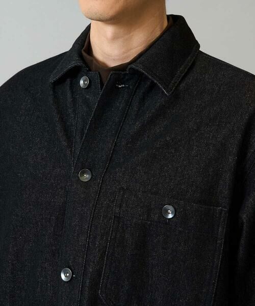 a.v.v / アー・ヴェ・ヴェ Gジャン・デニムジャケット | 【洗濯機で洗える】ワイドシルエットデニムカバーオール | 詳細14