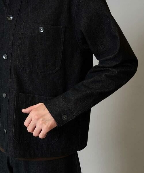 a.v.v / アー・ヴェ・ヴェ Gジャン・デニムジャケット | 【洗濯機で洗える】ワイドシルエットデニムカバーオール | 詳細15